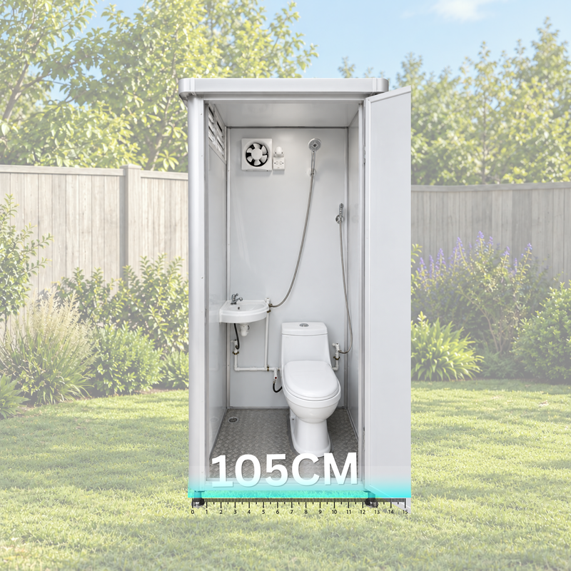 Outdoor Bathroom Cabin 1.05×1.05