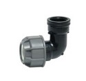 Silver Elbow 16mm × 3/4" F Main image