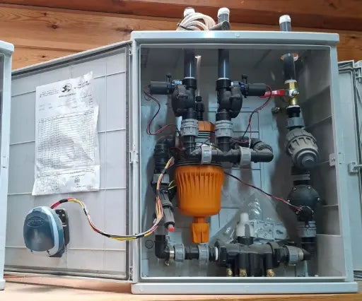 Irrigation System 2 Outlets + Fertilizer Injector Main image
