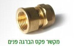 Brass Connector 16mm × 3/4" Female Thread Main image