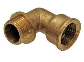 كوع نحاس 3/4" لولب داخلي × 3/4" لولب خارجي