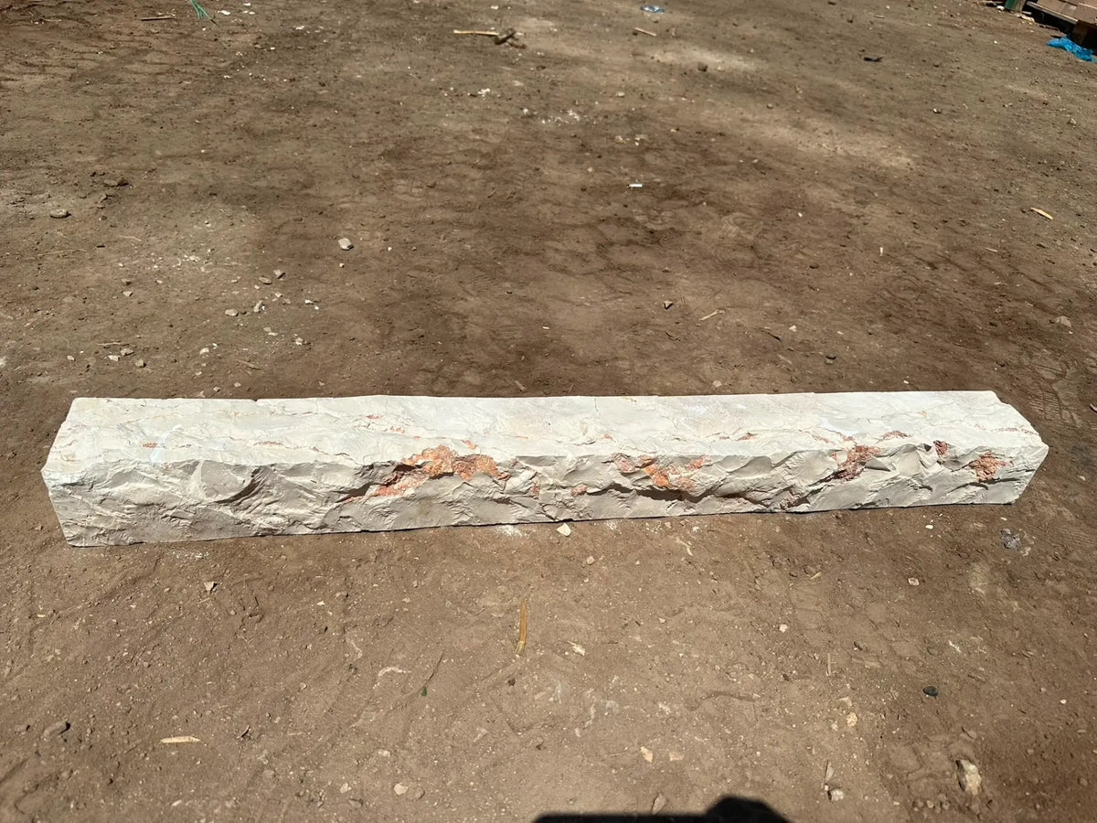 White Column Stone 3 Sides 10*10*100 Main image
